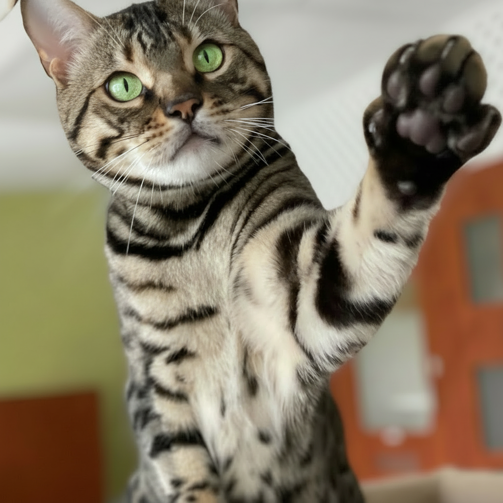 A serene cat sanctuary at Paw Hills